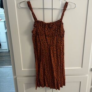 Polla dot mini dress